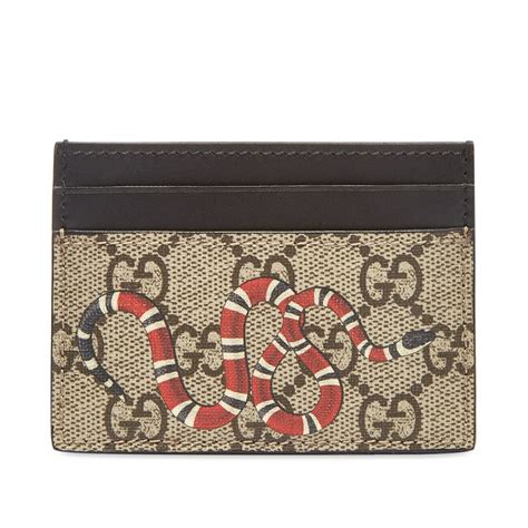 gucci card holder snake replica|gucci snake cardholder.